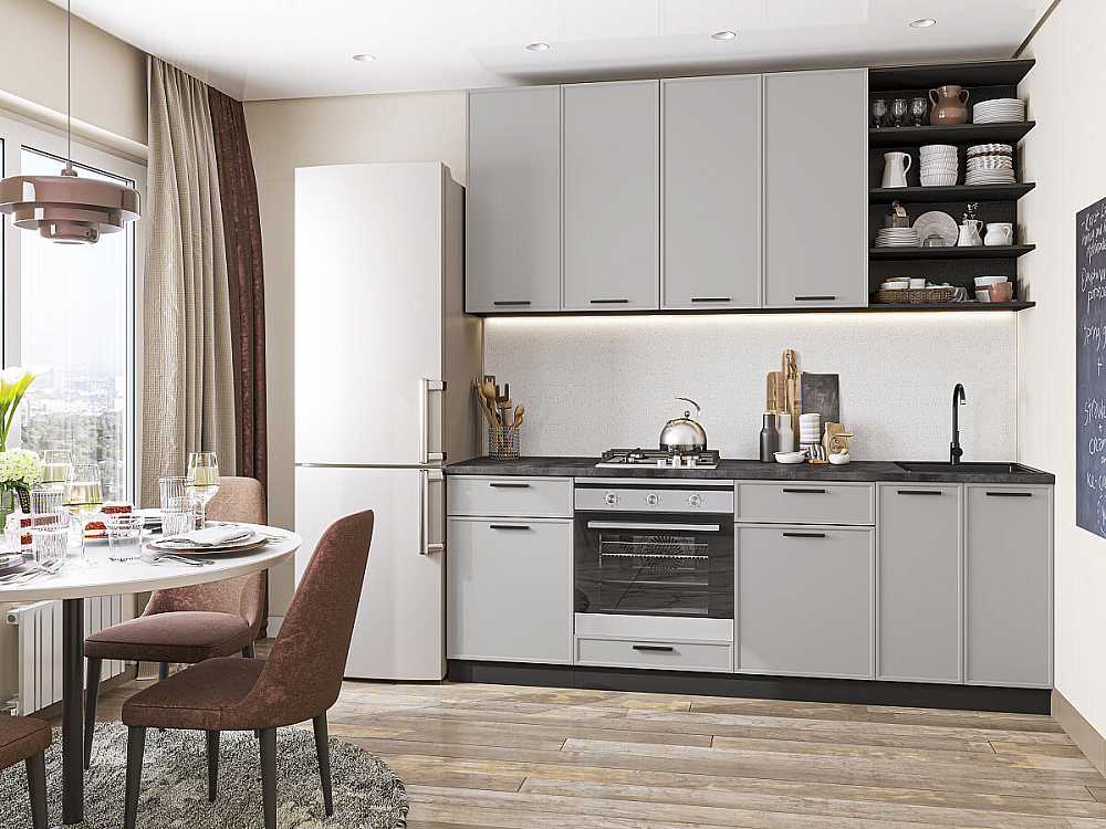 Фрейм-02 graphite/grey silk