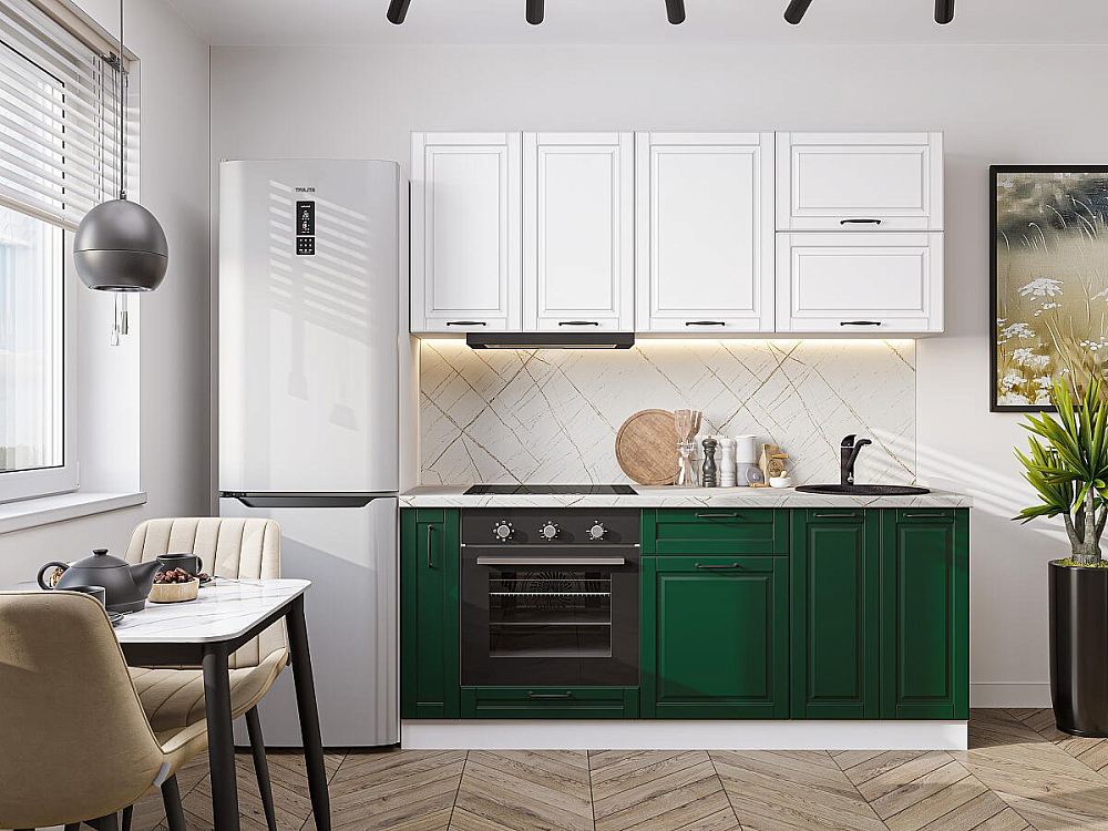 Дублин-01 Белый/special white/special green